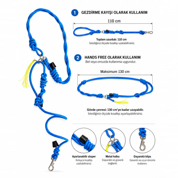 Premium Hands Free – Mavi